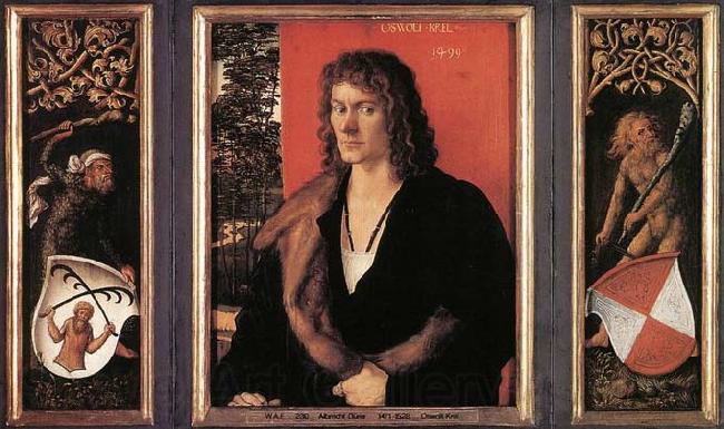 Albrecht Durer Portrait of Oswolt Krel Spain oil painting art